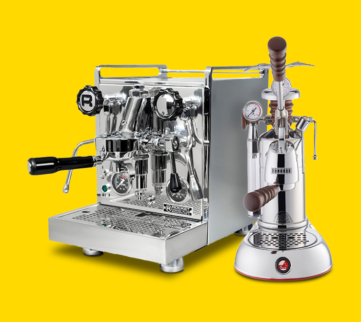 Geselecteerde espresso machines