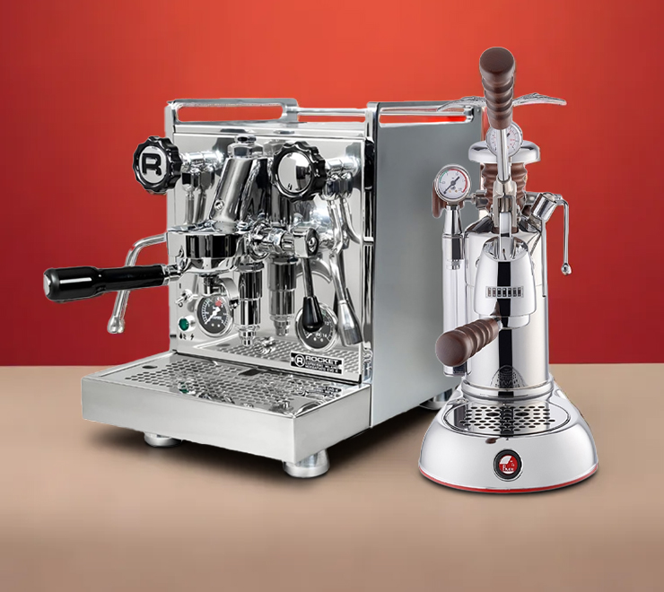 Geselecteerde espresso machines